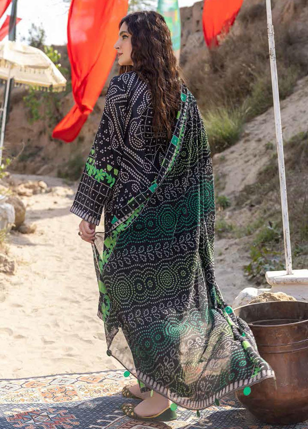 C-Prints By Charizma Printed Lawn Suits Unstitched 3 Piece CRZ23-CP4 CP-30 - Summer Collection