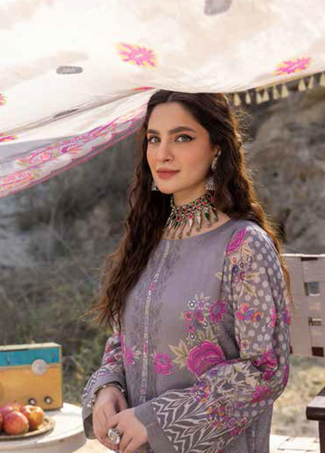 C-Prints By Charizma Printed Lawn Suits Unstitched 3 Piece CRZ23-CP4 CP-32 - Summer Collection