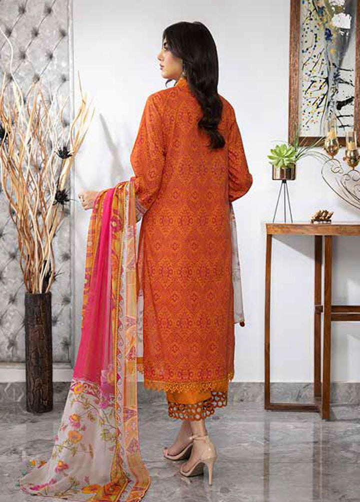 C-Prints By Charizma Printed Lawn Suits Unstitched 3 Piece CRZ23-CP6 CP-44 - Summer Collection