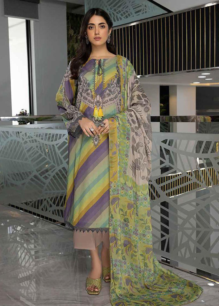 C-Prints By Charizma Printed Lawn Suits Unstitched 3 Piece CRZ23-CP6 CP-45 - Summer Collection