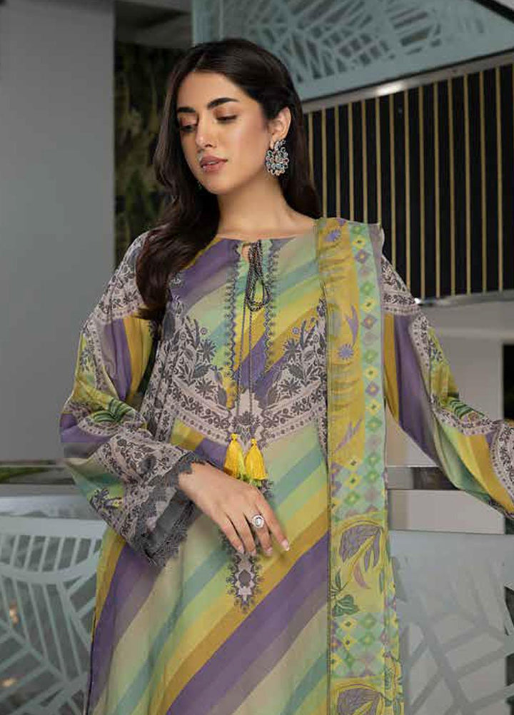 C-Prints By Charizma Printed Lawn Suits Unstitched 3 Piece CRZ23-CP6 CP-45 - Summer Collection