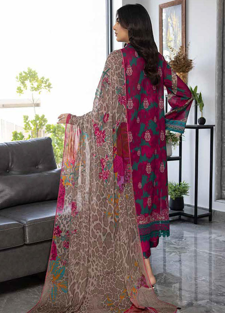 C-Prints By Charizma Printed Lawn Suits Unstitched 3 Piece CRZ23-CP6 CP-46 - Summer Collection