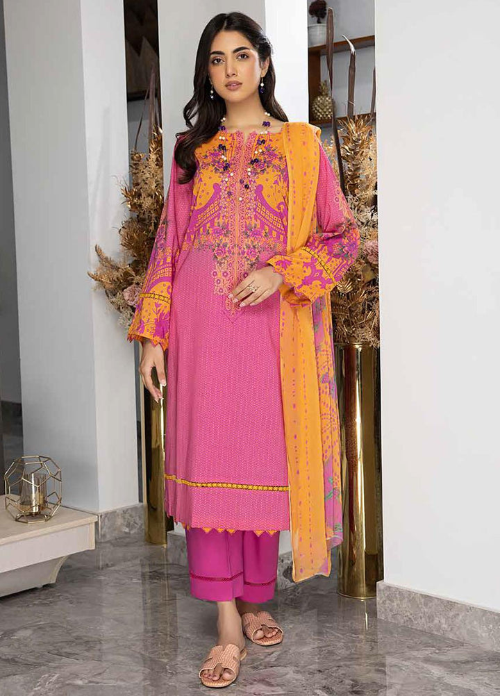 C-Prints By Charizma Printed Lawn Suits Unstitched 3 Piece CRZ23-CP6 CP-48 - Summer Collection