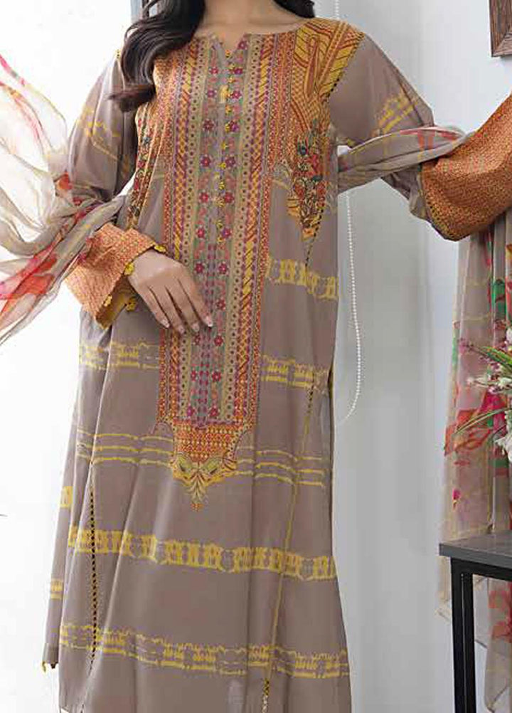 C-Prints By Charizma Printed Lawn Suits Unstitched 3 Piece CRZ23-CP6 CP-50 - Summer Collection