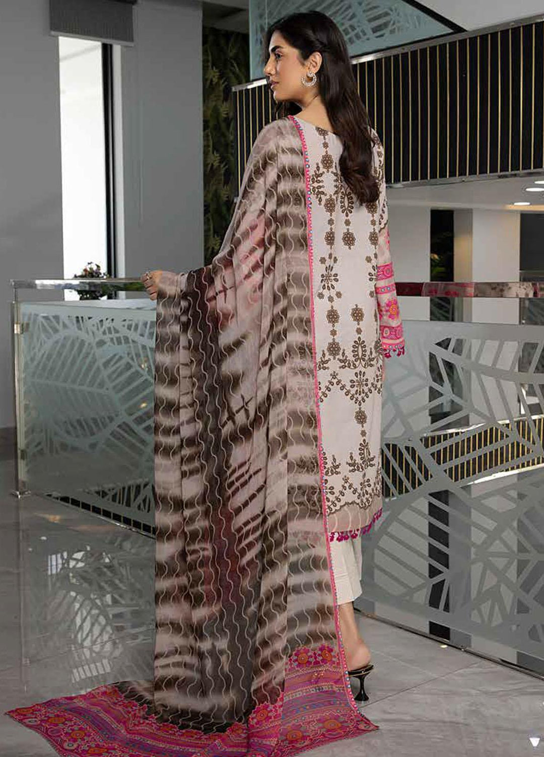 C-Prints By Charizma Printed Lawn Suits Unstitched 3 Piece CRZ23-CP6 CP-51 - Summer Collection