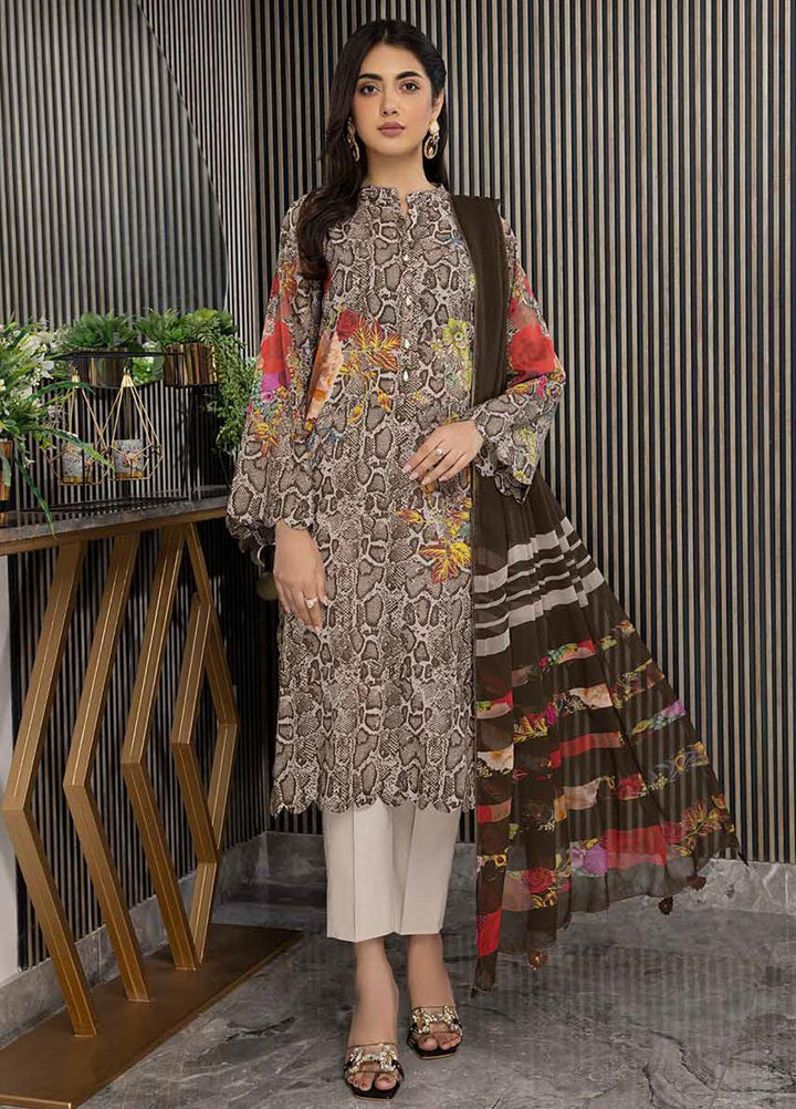 C-Prints By Charizma Printed Lawn Suits Unstitched 3 Piece CRZ23-CP6 CP-53 - Summer Collection