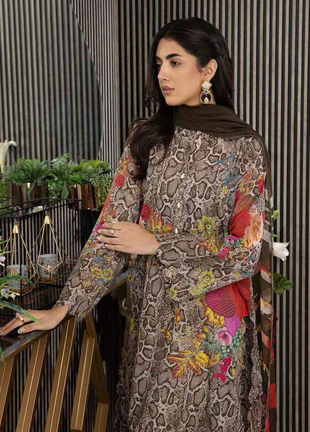 C-Prints By Charizma Printed Lawn Suits Unstitched 3 Piece CRZ23-CP6 CP-53 - Summer Collection