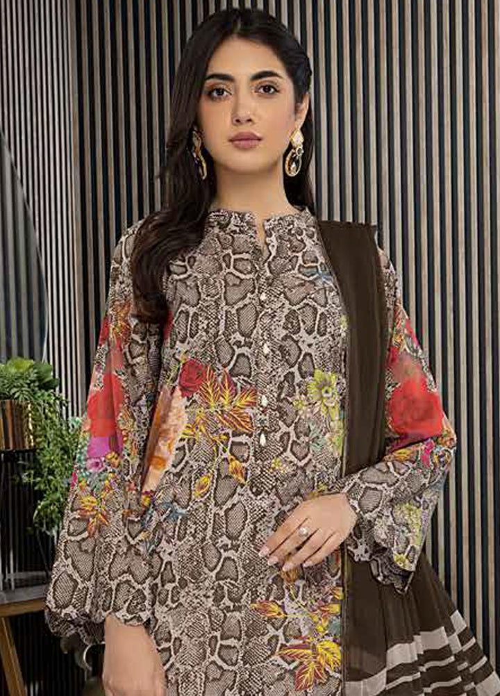 C-Prints By Charizma Printed Lawn Suits Unstitched 3 Piece CRZ23-CP6 CP-53 - Summer Collection