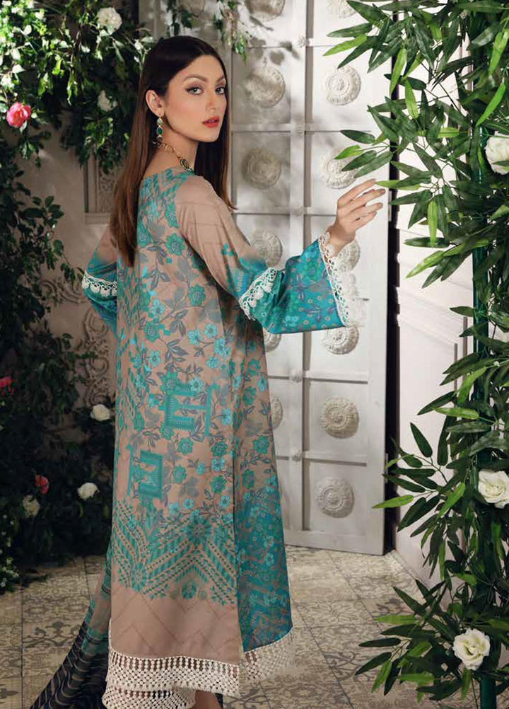 Charizma Printed Lawn Suits Unstitched 3 Piece CRZ21CP-5 CP-51 - Summer Collection