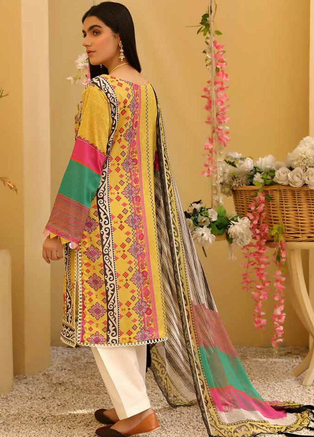 Charizma Printed Lawn Suits Unstitched 3 Piece CRZ21CP-5 CP-60 - Summer Collection