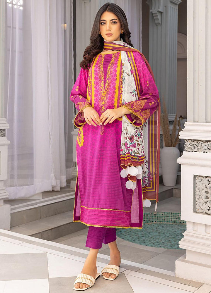 Charizma Printed Lawn Suits Unstitched 3 Piece CRZ23CP-V3 CP-020 - Spring / Summer Collection