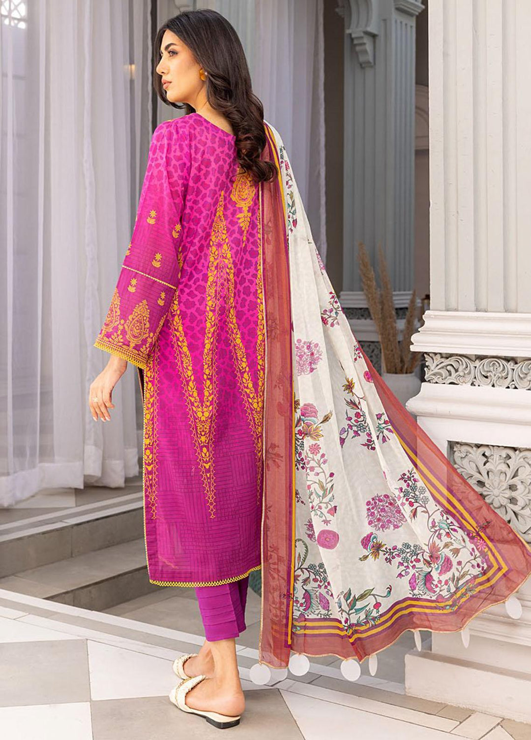 Charizma Printed Lawn Suits Unstitched 3 Piece CRZ23CP-V3 CP-020 - Spring / Summer Collection