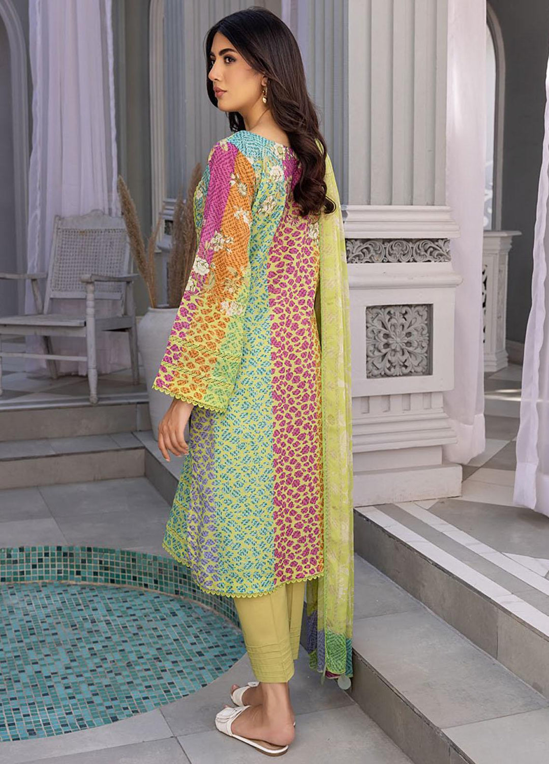 Charizma Printed Lawn Suits Unstitched 3 Piece CRZ23CP-V3 CP-025 - Spring / Summer Collection
