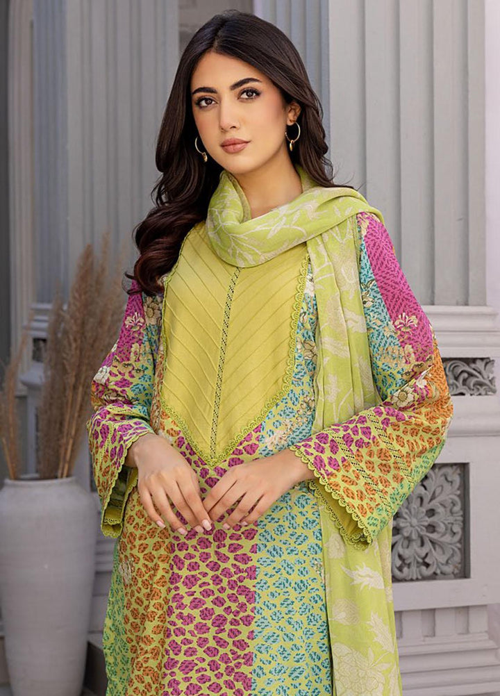 Charizma Printed Lawn Suits Unstitched 3 Piece CRZ23CP-V3 CP-025 - Spring / Summer Collection