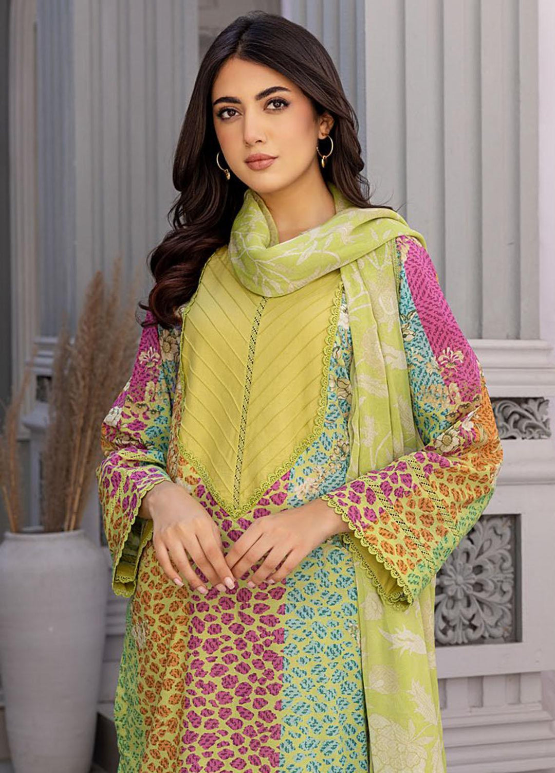 Charizma Printed Lawn Suits Unstitched 3 Piece CRZ23CP-V3 CP-025 - Spring / Summer Collection
