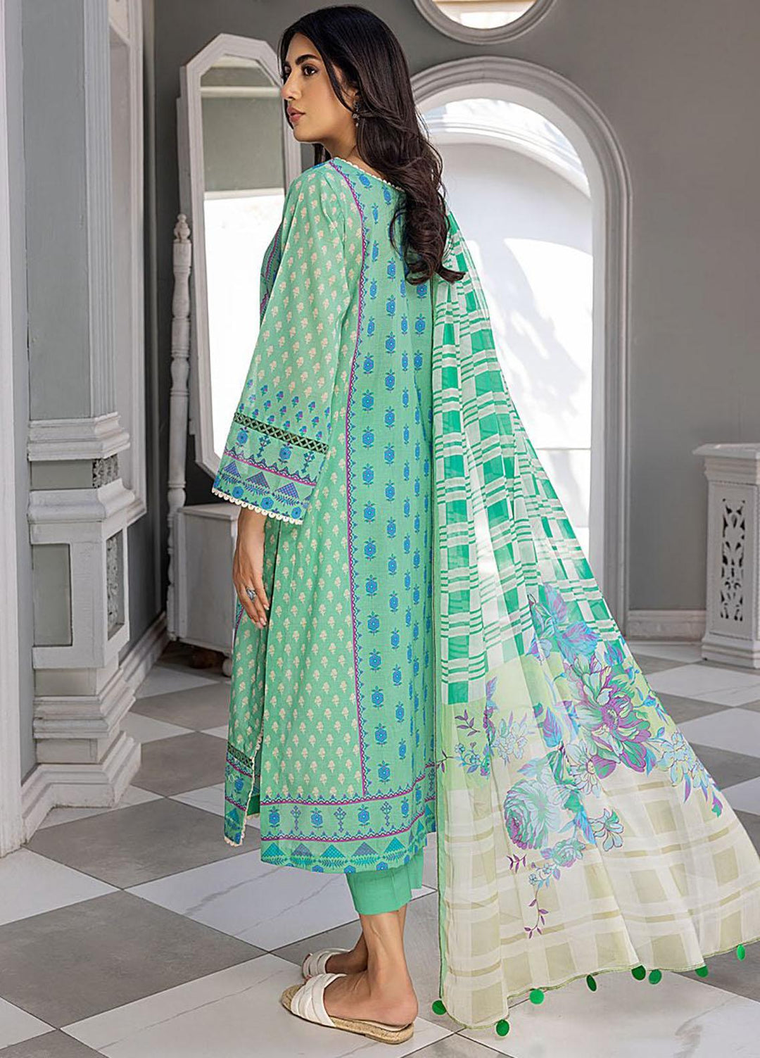 Charizma Printed Lawn Suits Unstitched 3 Piece CRZ23CP-V3 CP-026 - Spring / Summer Collection