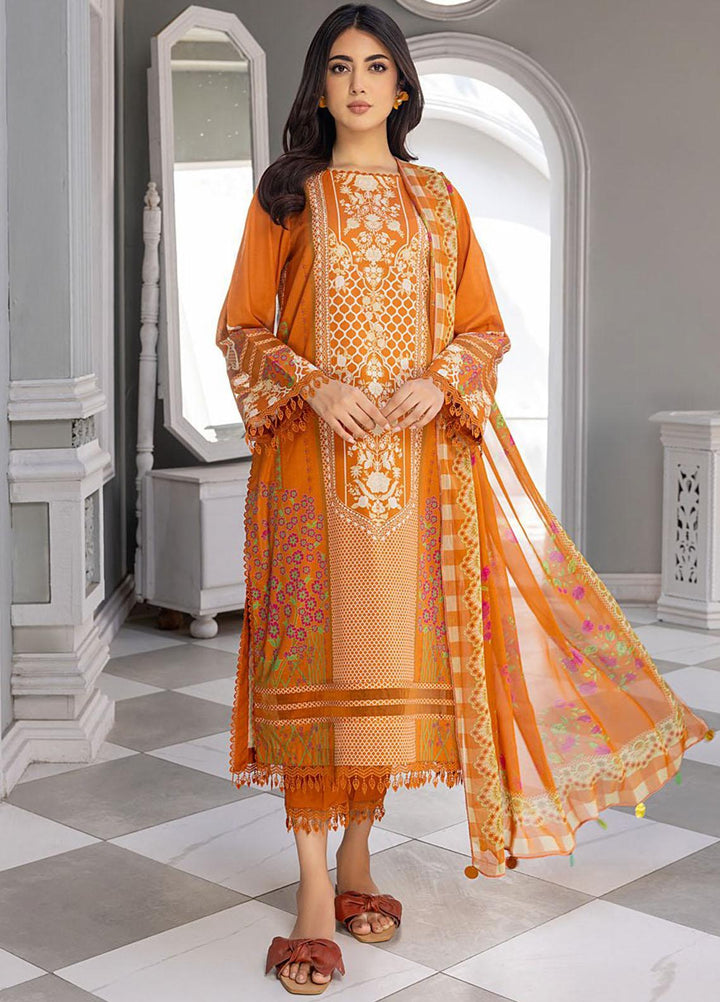 Charizma Printed Lawn Suits Unstitched 3 Piece CRZ23CP-V3 CP-027 - Spring / Summer Collection
