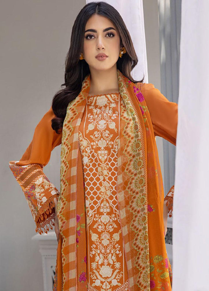 Charizma Printed Lawn Suits Unstitched 3 Piece CRZ23CP-V3 CP-027 - Spring / Summer Collection