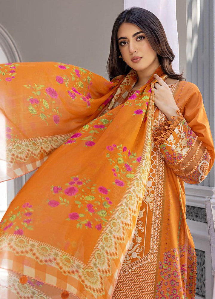 Charizma Printed Lawn Suits Unstitched 3 Piece CRZ23CP-V3 CP-027 - Spring / Summer Collection