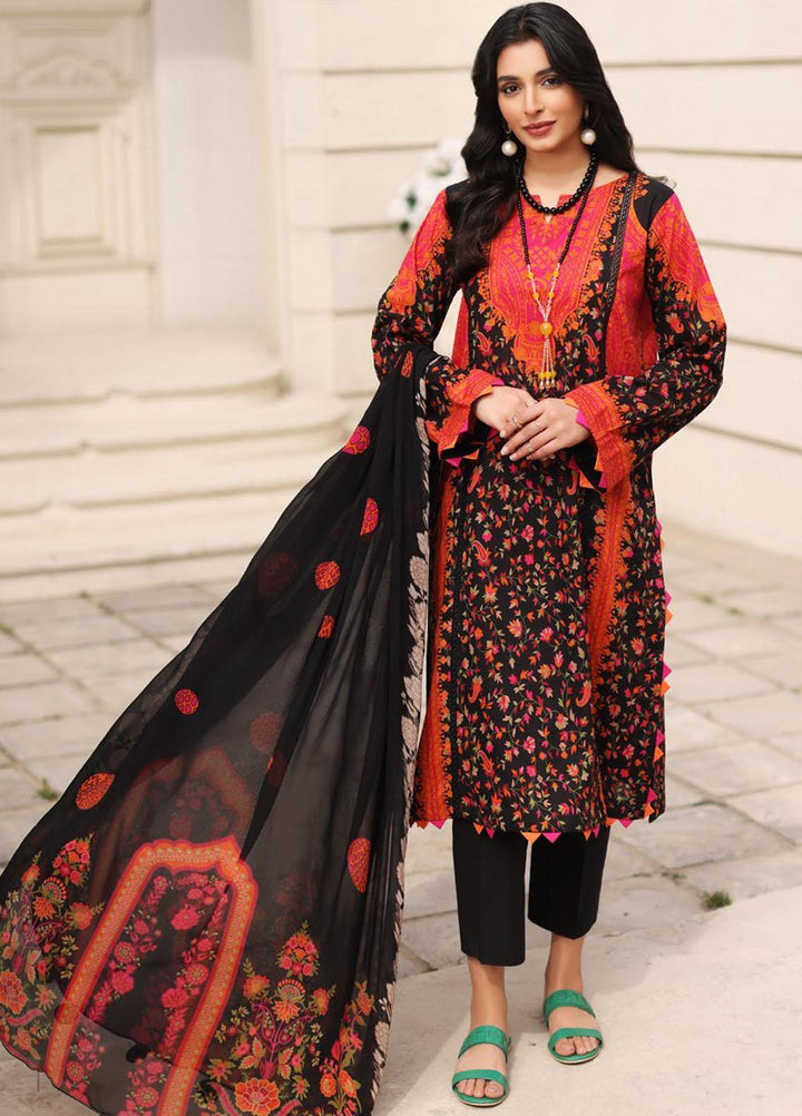 Charizma Printed Lawn Suits Unstitched 3 Piece CRZ23CP-V2 CP-011 - Summer Collection