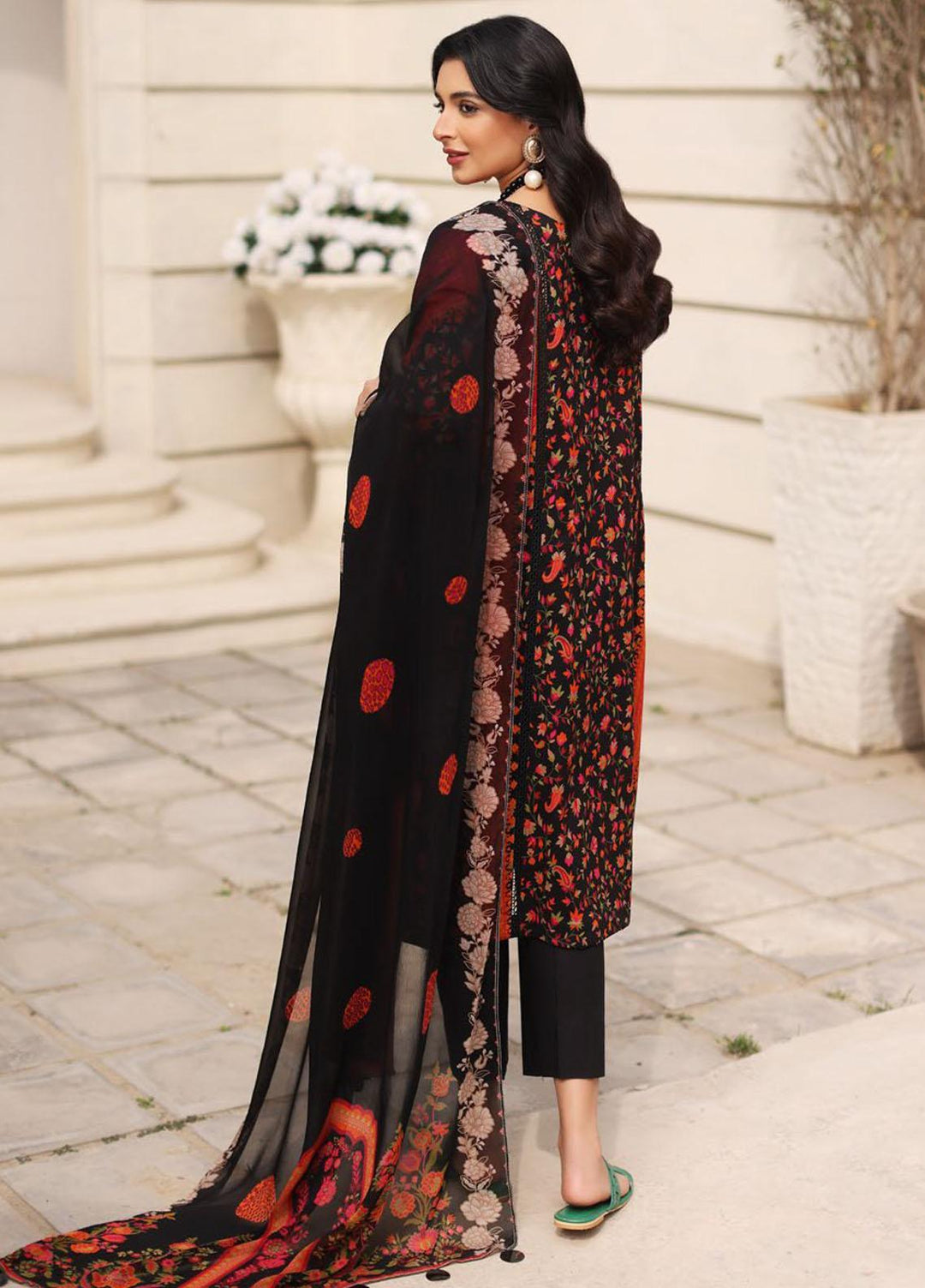 Charizma Printed Lawn Suits Unstitched 3 Piece CRZ23CP-V2 CP-011 - Summer Collection
