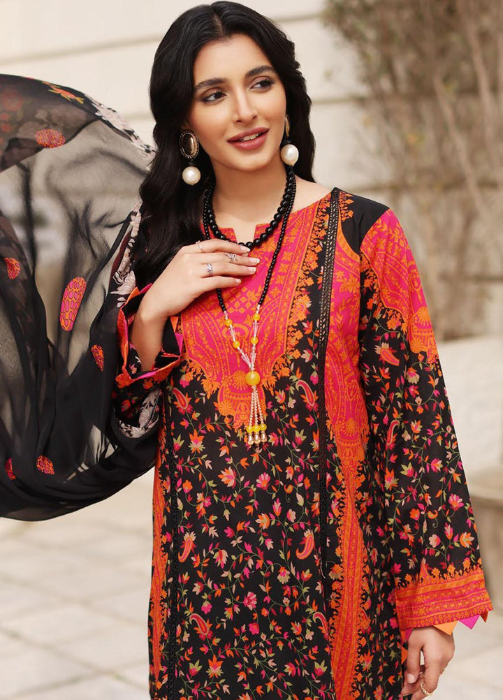 Charizma Printed Lawn Suits Unstitched 3 Piece CRZ23CP-V2 CP-011 - Summer Collection