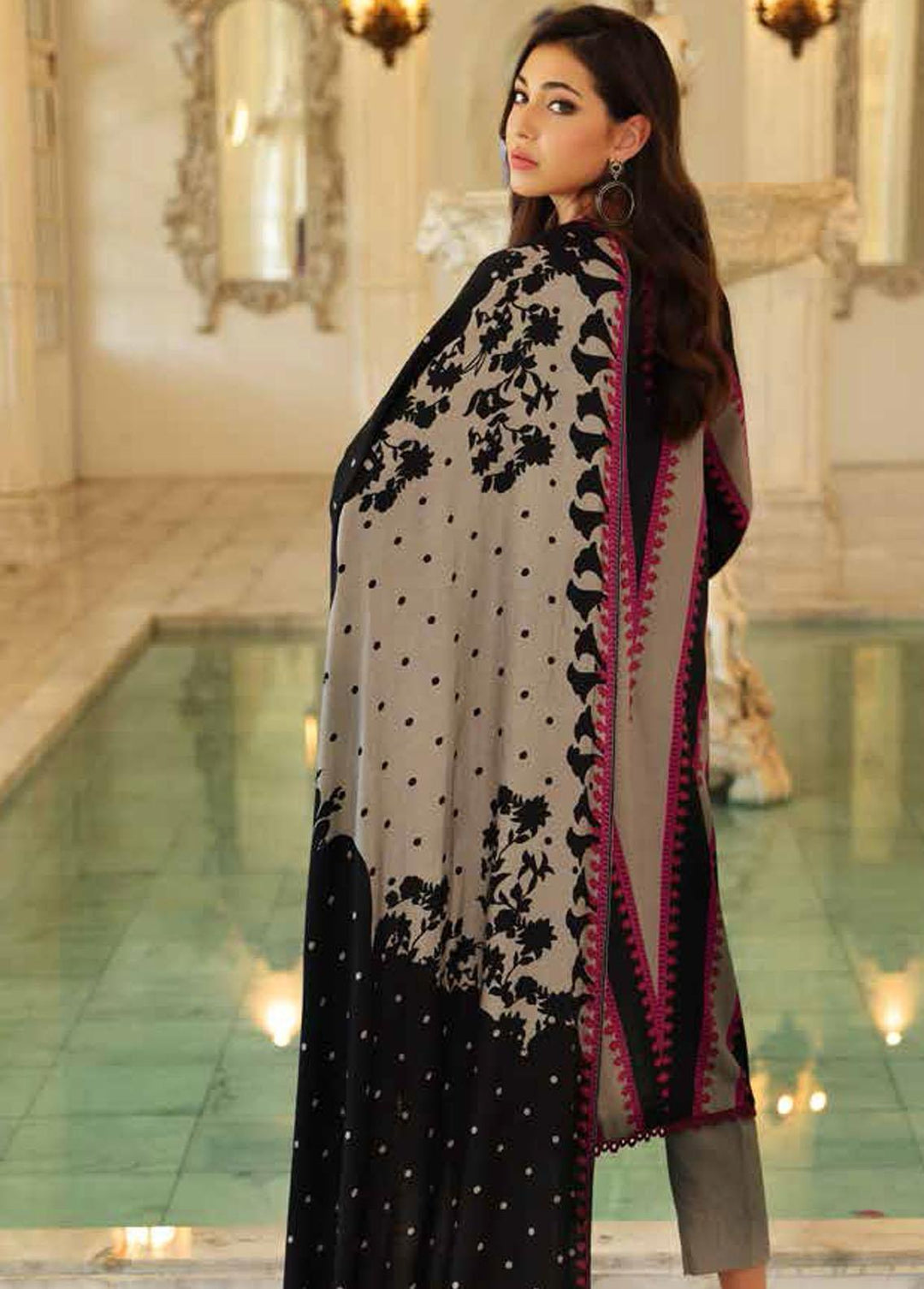 C-Prints By Charizma Printed Viscose Suits Unstitched 3 Piece CRZ22-CP9 CPW 80 - Winter Collection