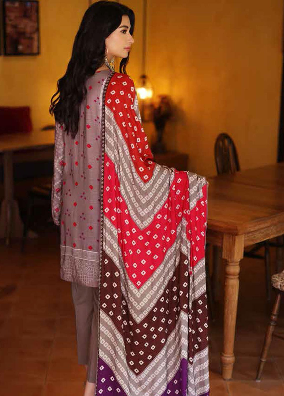 C-Prints By Charizma Printed Viscose Suits Unstitched 3 Piece CRZ22-CP9 CPW 82 - Winter Collection