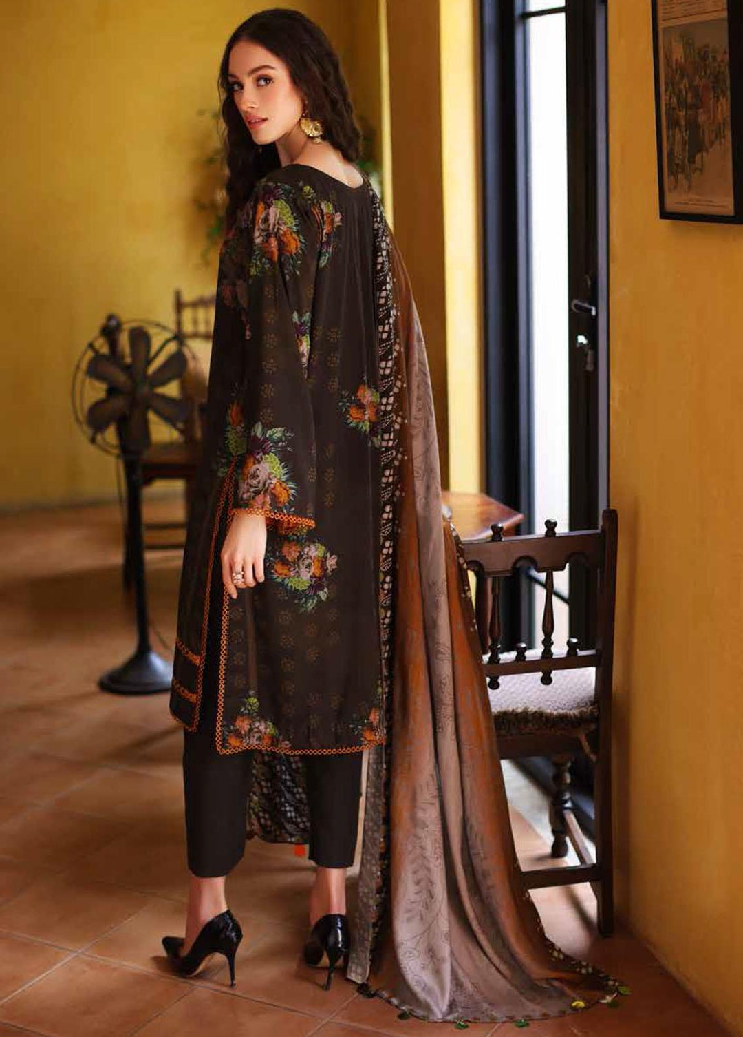 C-Prints By Charizma Printed Viscose Suits Unstitched 3 Piece CRZ22-CP9 CPW 83 - Winter Collection