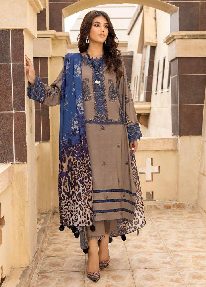 C-Prints By Charizma Printed Dhanak Suits Unstitched 3 Piece CRZ22-W5 CPW-34 - Winter Collection