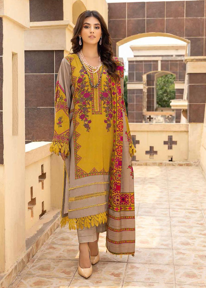 C-Prints By Charizma Printed Dhanak Suits Unstitched 3 Piece CRZ22-W5 CPW-38 - Winter Collection
