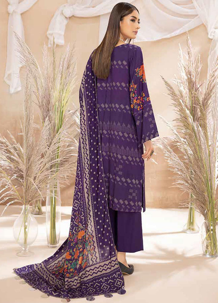 C-Prints by Charizma Printed Dhanak Suits Unstitched 3 Piece CRZ22-W6 CPW-44 - Winter Collection