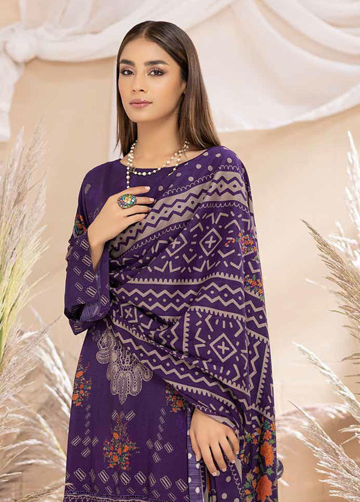 C-Prints by Charizma Printed Dhanak Suits Unstitched 3 Piece CRZ22-W6 CPW-44 - Winter Collection
