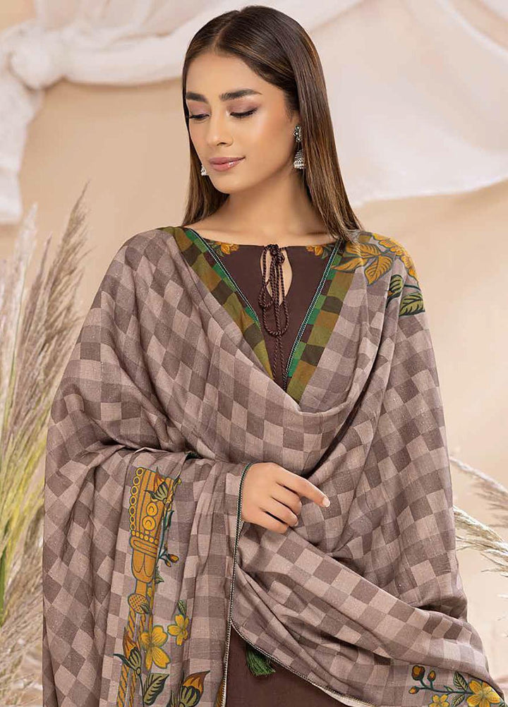 C-Prints by Charizma Printed Dhanak Suits Unstitched 3 Piece CRZ22-W6 CPW-45 - Winter Collection