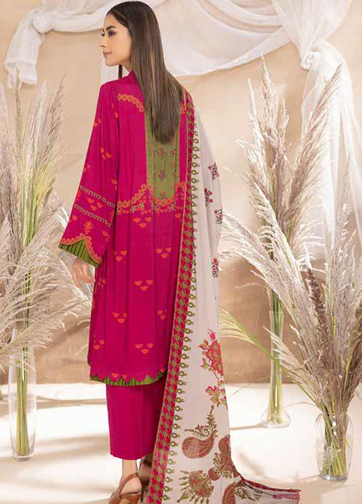 C-Prints by Charizma Printed Dhanak Suits Unstitched 3 Piece CRZ22-W6 CPW-46 - Winter Collection