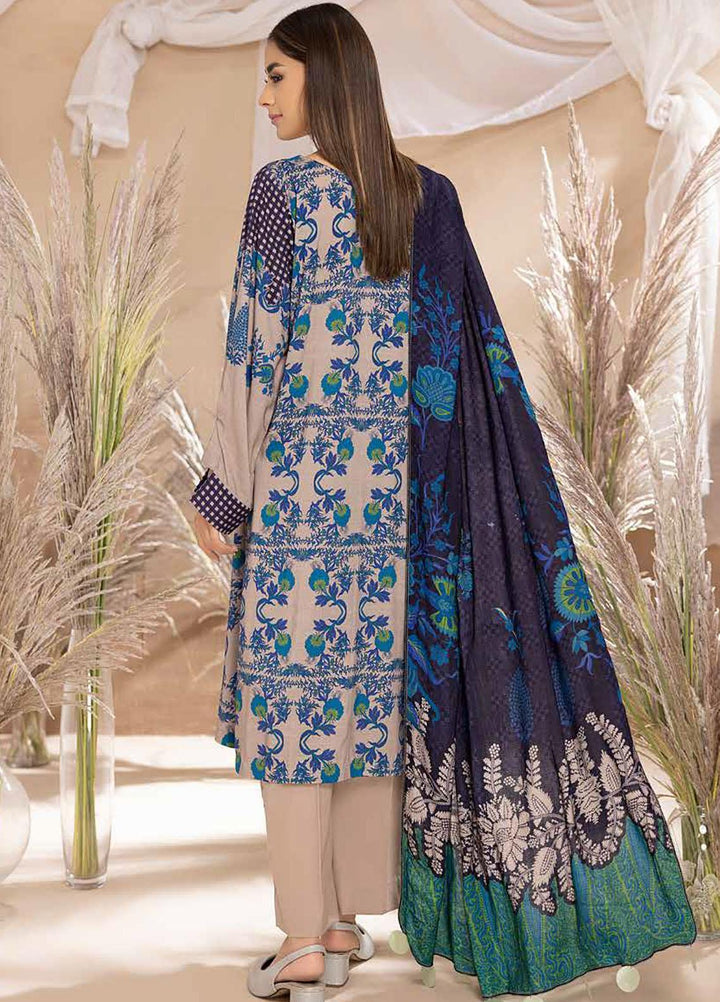C-Prints by Charizma Printed Dhanak Suits Unstitched 3 Piece CRZ22-W6 CPW-47 - Winter Collection