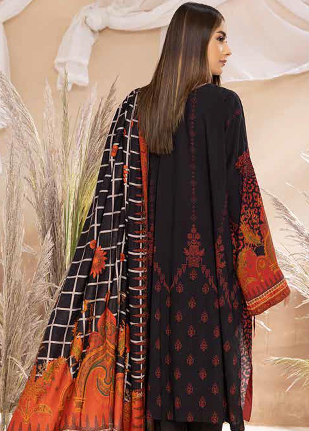 C-Prints by Charizma Printed Dhanak Suits Unstitched 3 Piece CRZ22-W6 CPW-48 - Winter Collection