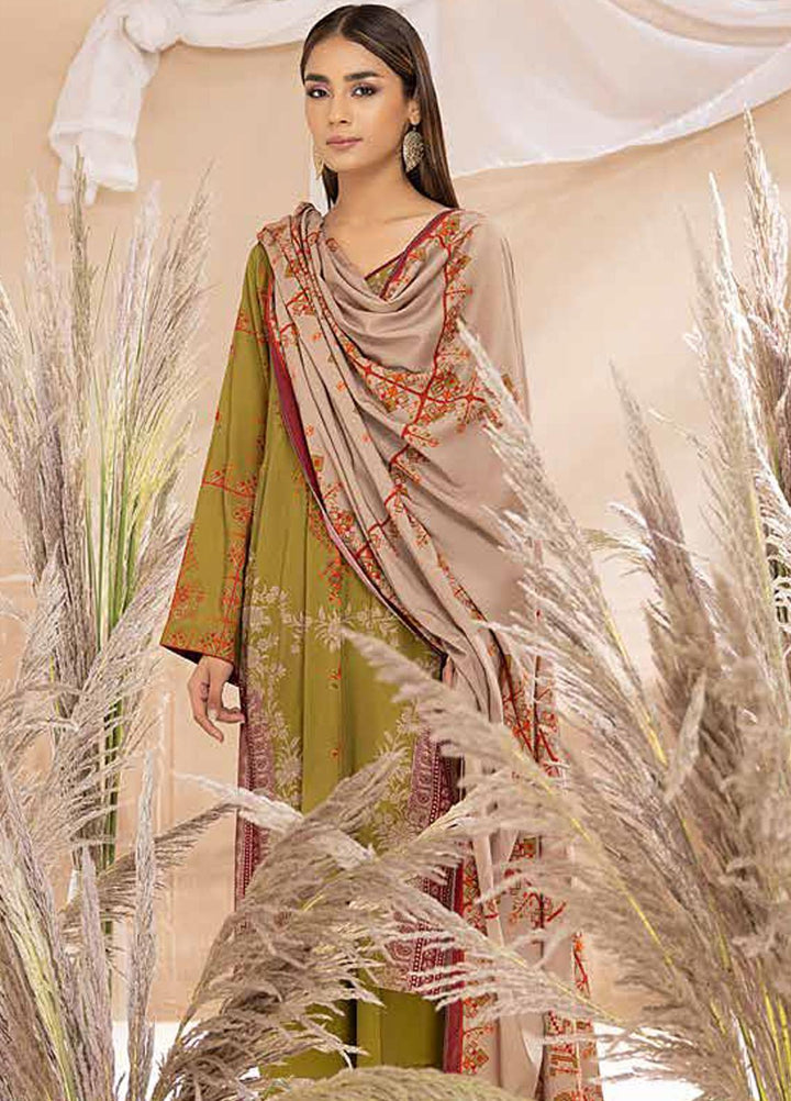 C-Prints by Charizma Printed Dhanak Suits Unstitched 3 Piece CRZ22-W6 CPW-49 - Winter Collection