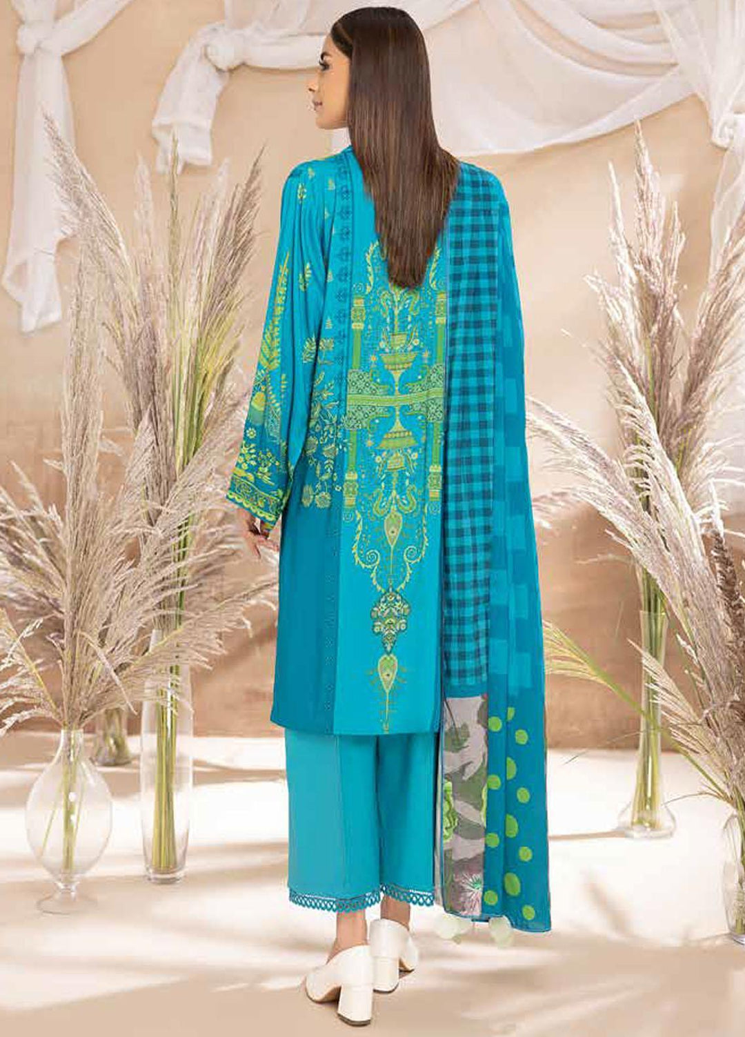 C-Prints by Charizma Printed Dhanak Suits Unstitched 3 Piece CRZ22-W6 CPW-50 - Winter Collection