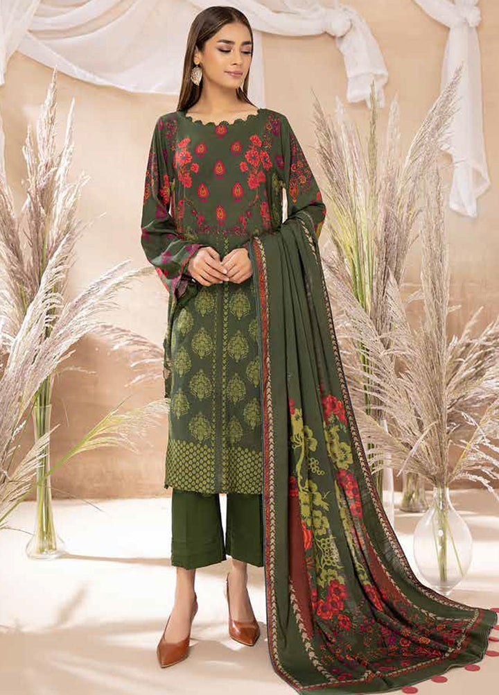 C-Prints by Charizma Printed Dhanak Suits Unstitched 3 Piece CRZ22-W6 CPW-51 - Winter Collection