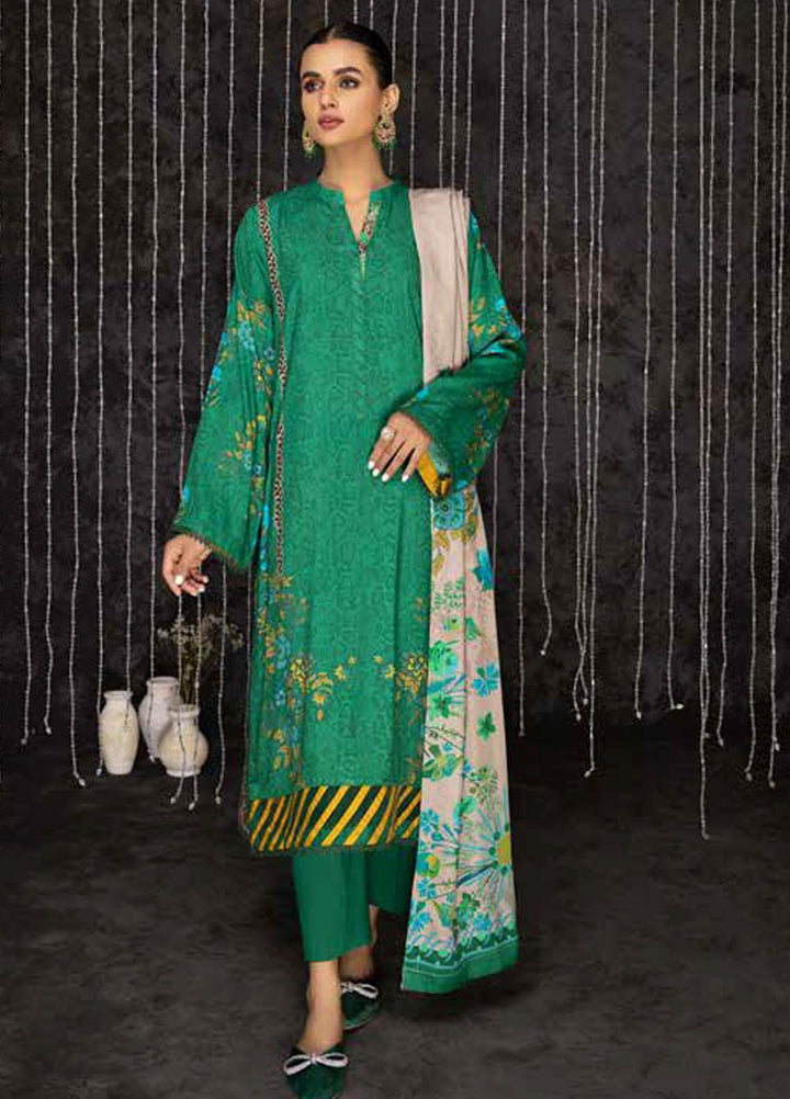 C-Prints By Charizma Printed Dhanak Suits Unstitched 3 Piece CRZ22-W7 CPW-52 - Winter Collection