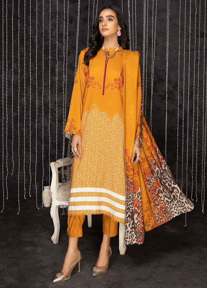 C-Prints By Charizma Printed Dhanak Suits Unstitched 3 Piece CRZ22-W7 CPW-55 - Winter Collection