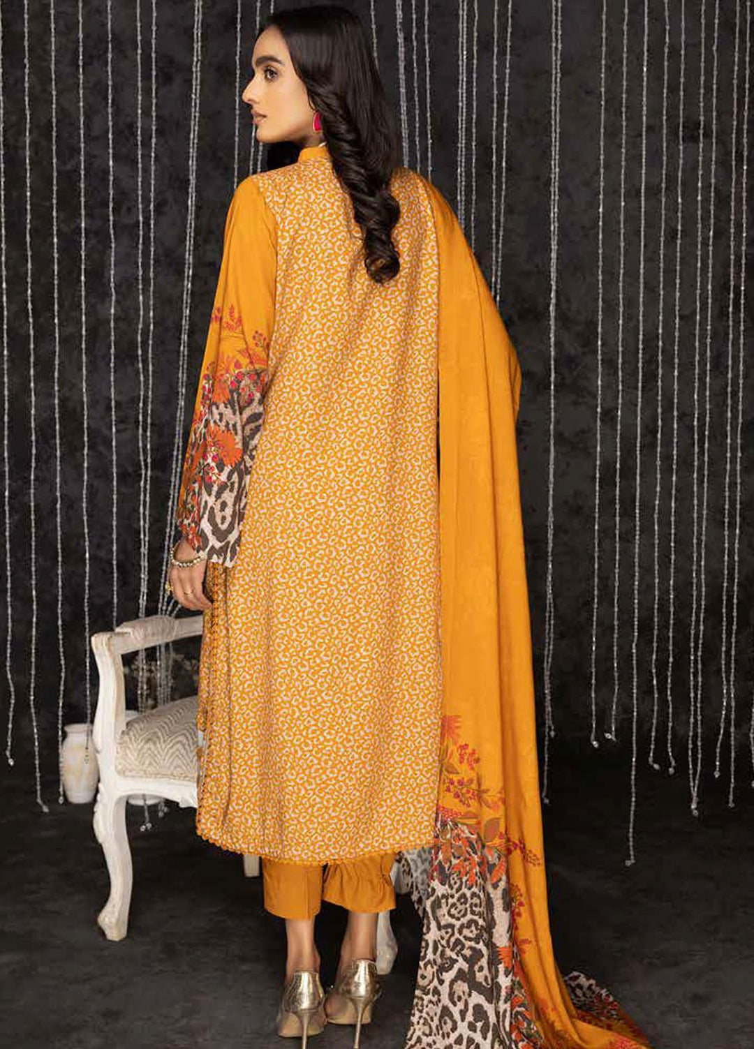 C-Prints By Charizma Printed Dhanak Suits Unstitched 3 Piece CRZ22-W7 CPW-55 - Winter Collection