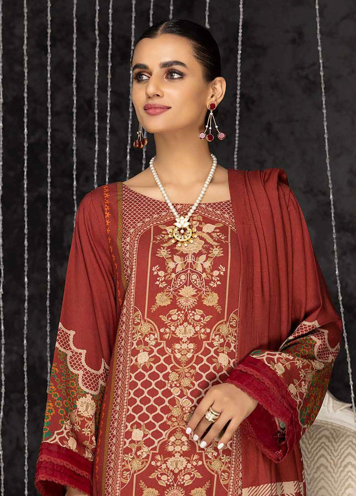 C-Prints By Charizma Printed Dhanak Suits Unstitched 3 Piece CRZ22-W7 CPW-56 - Winter Collection