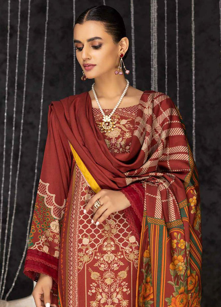 C-Prints By Charizma Printed Dhanak Suits Unstitched 3 Piece CRZ22-W7 CPW-56 - Winter Collection