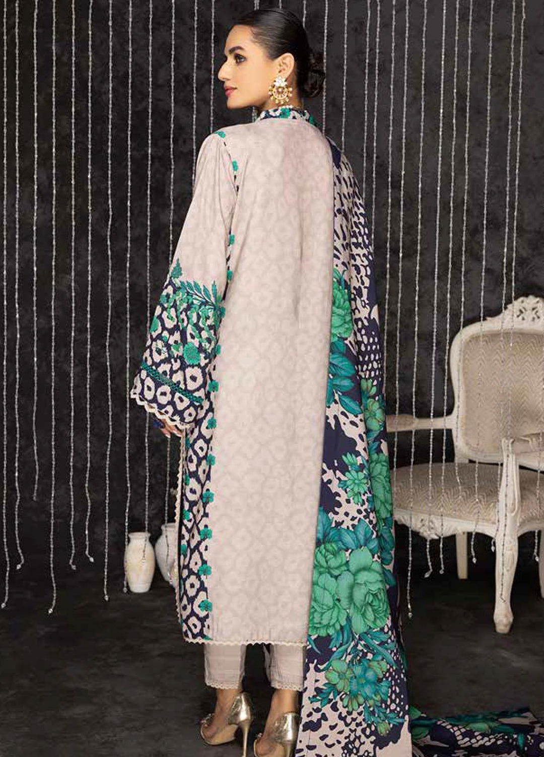 C-Prints By Charizma Printed Dhanak Suits Unstitched 3 Piece CRZ22-W7 CPW-57 - Winter Collection