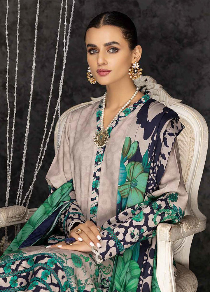 C-Prints By Charizma Printed Dhanak Suits Unstitched 3 Piece CRZ22-W7 CPW-57 - Winter Collection