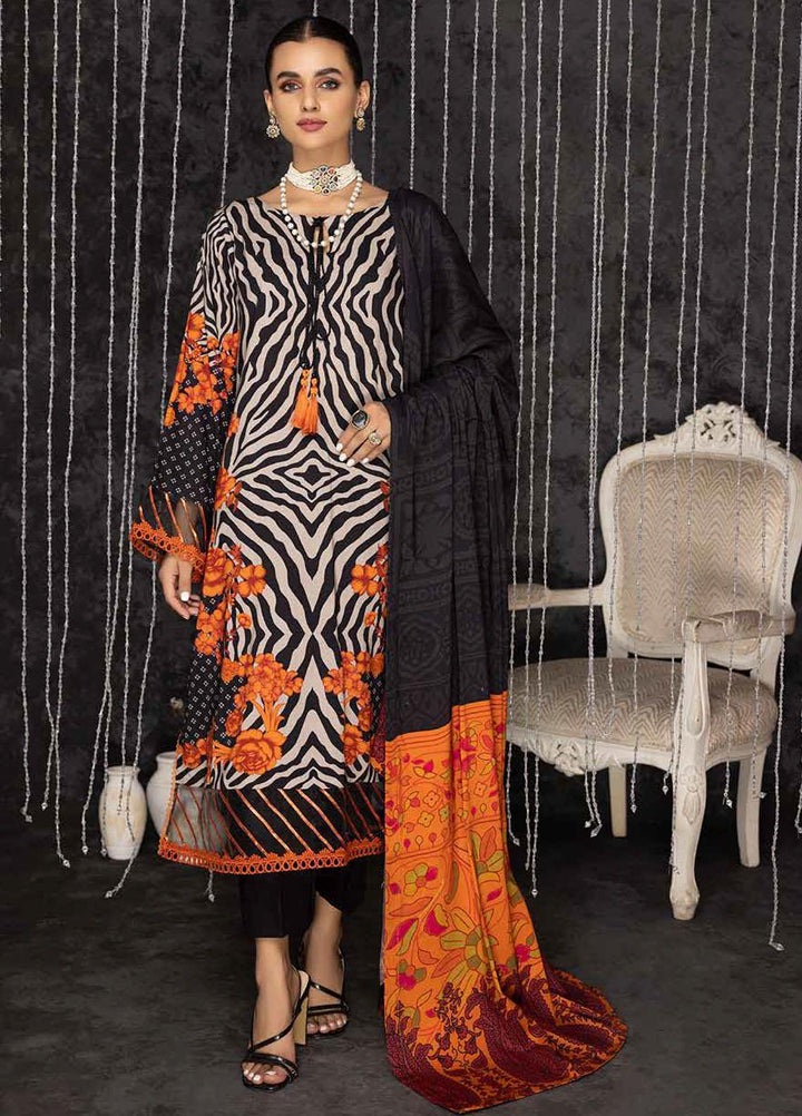 C-Prints By Charizma Printed Dhanak Suits Unstitched 3 Piece CRZ22-W7 CPW-58 - Winter Collection