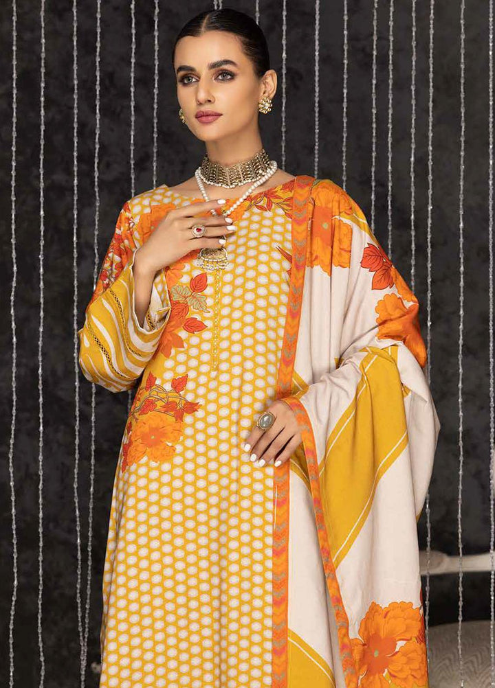 C-Prints By Charizma Printed Dhanak Suits Unstitched 3 Piece CRZ22-W7 CPW-59 - Winter Collection