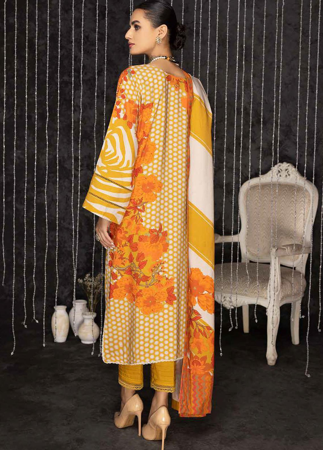 C-Prints By Charizma Printed Dhanak Suits Unstitched 3 Piece CRZ22-W7 CPW-59 - Winter Collection